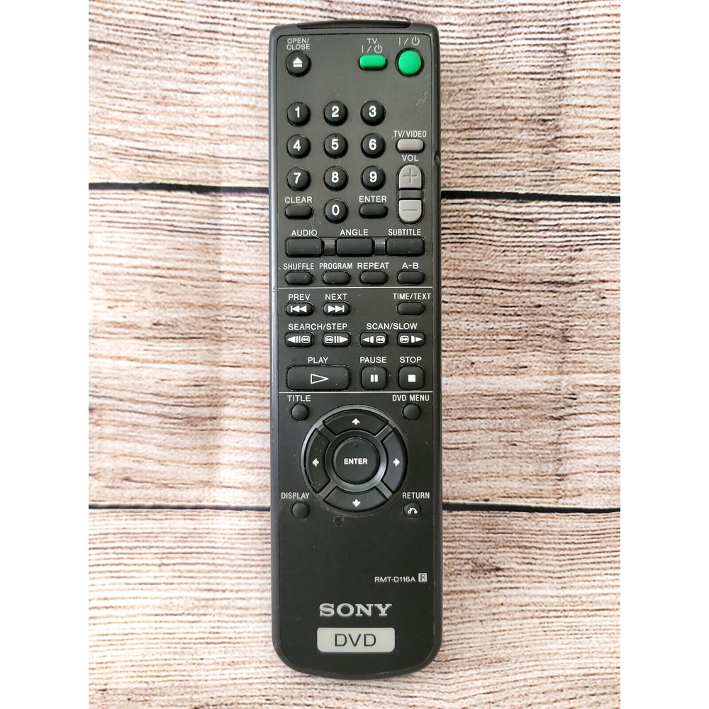 Sony RMT-D116A DVD Remote for Sony CD DVD Player DVP-S365 DVP-S560D